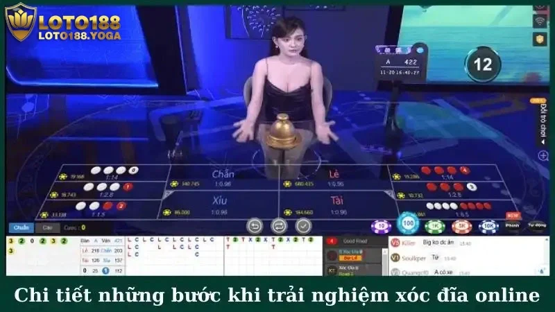Chi tiết những bước quan trọng khi trải nghiệm xóc đĩa online