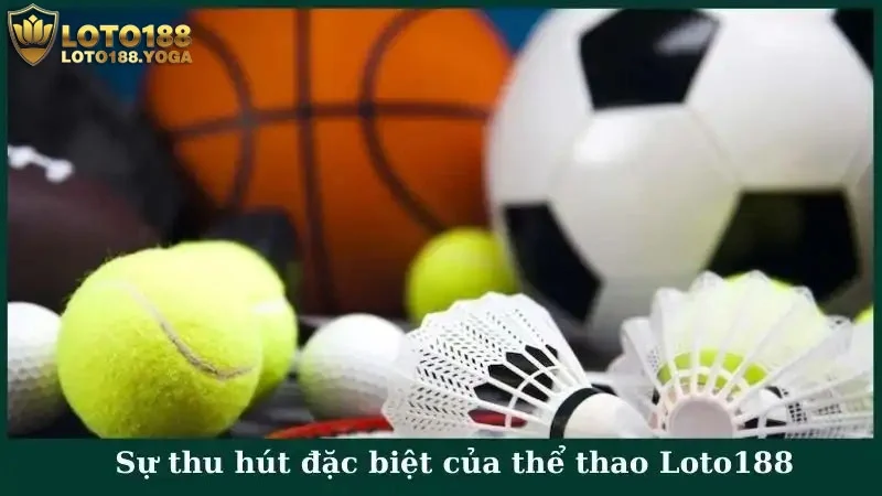 Sự thu hút đặc biệt của thể thao Loto188